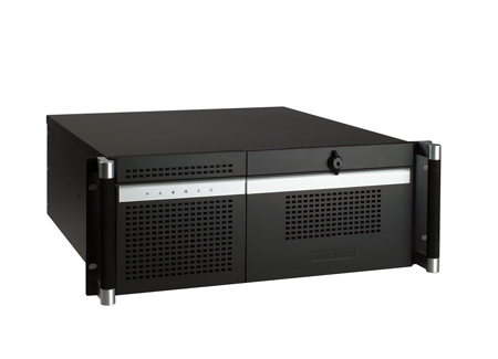 4U Short-Depth Rackmount Chassis for PICMG with 4 SAS/SATA HDD Trays- Backplane version